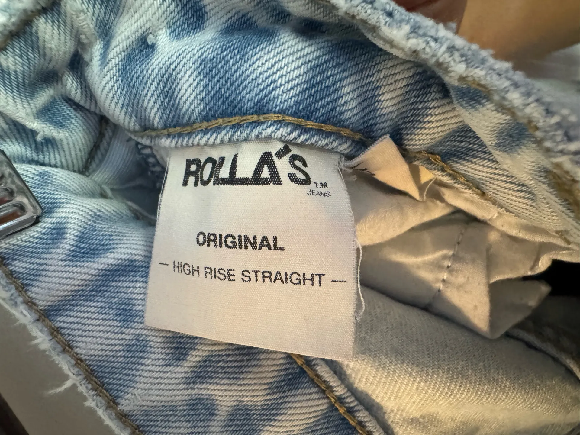 Original High-Rise Rolla's Straight Jeans Women’s 28 - Image 4