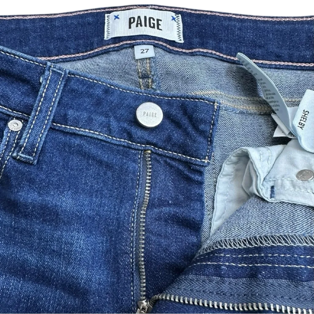 PAIGE Shelby Crop Flare Jeans Size 27 - Image 9