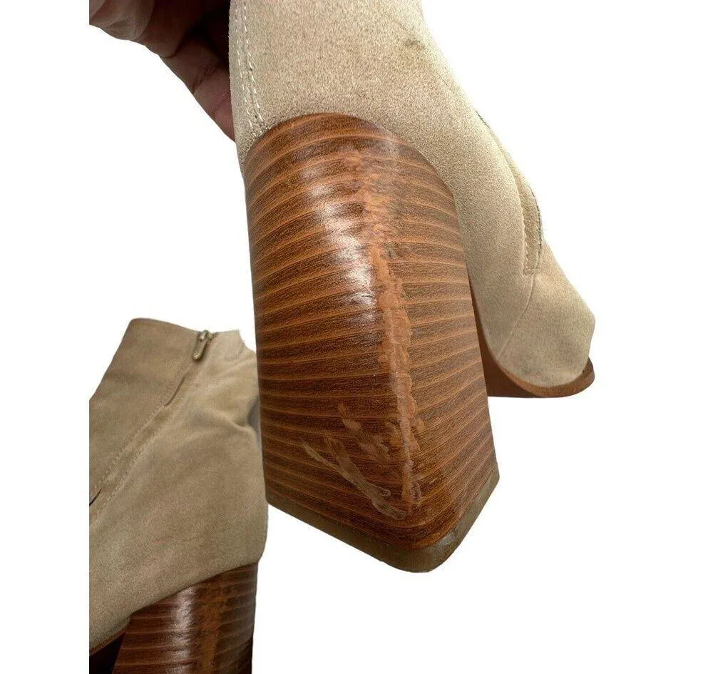 Sam Edelman Womens Ivette Sesame Seed Ankle Boots Size 9.5 (7263455) - Image 11