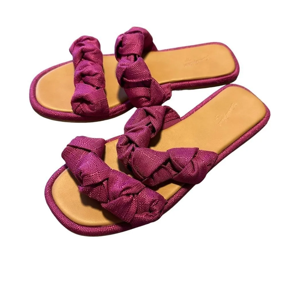 Universal Thread Barbie Pink Knotted Slide Sandals -‎ Size 8.5 - Image 7