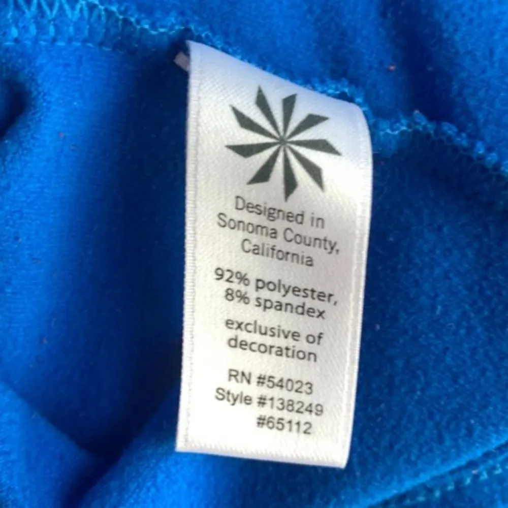 Athleta Electric Blue Pullover Long Sleeve Hoodie - Image 6