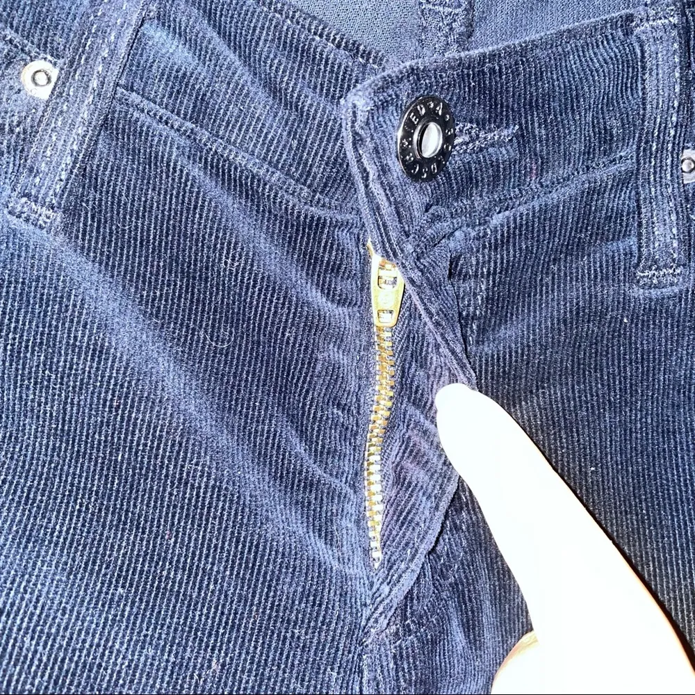 AG Adriano Goldschmeid The Stilt Cigarette Leg Corduroy Pants Size 26R - Image 4