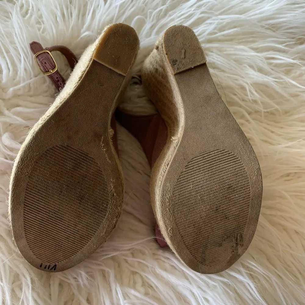 Steve Madden Fauntain Wedge slingback 7.5 open toe - Image 5