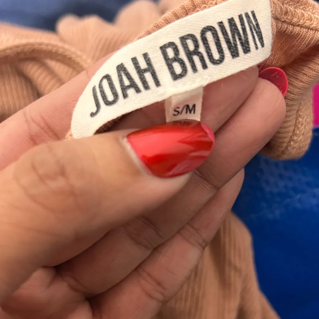 JOAH BROWN Ribbed Slip Mini Dress - Image 6