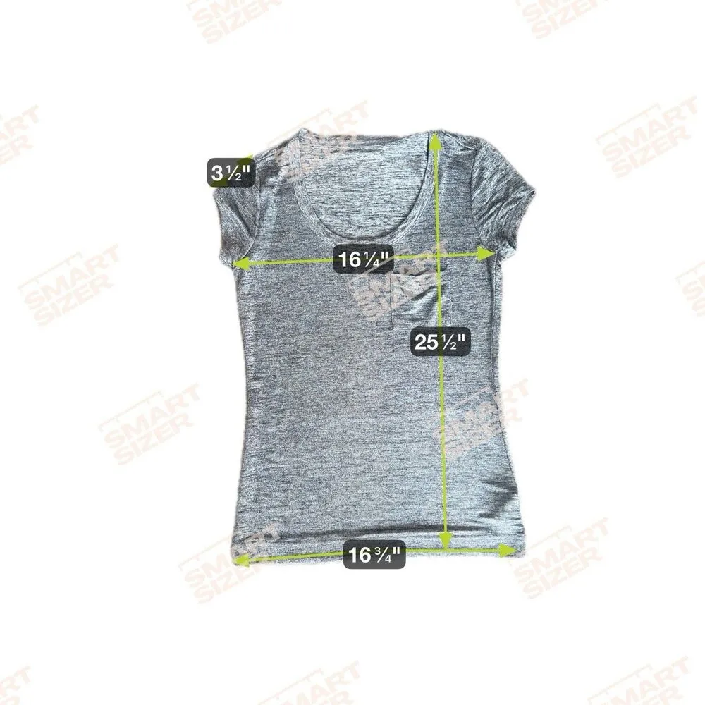 CALVIN KLEIN Metallic Gray Solid Short Sleeve Crew Neck T - Image 5