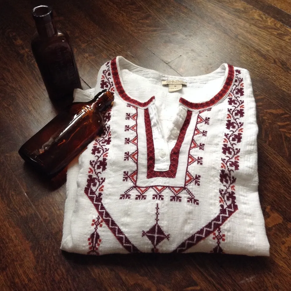 Summer vibes linen top ✌🏿️ Size M - Image 3