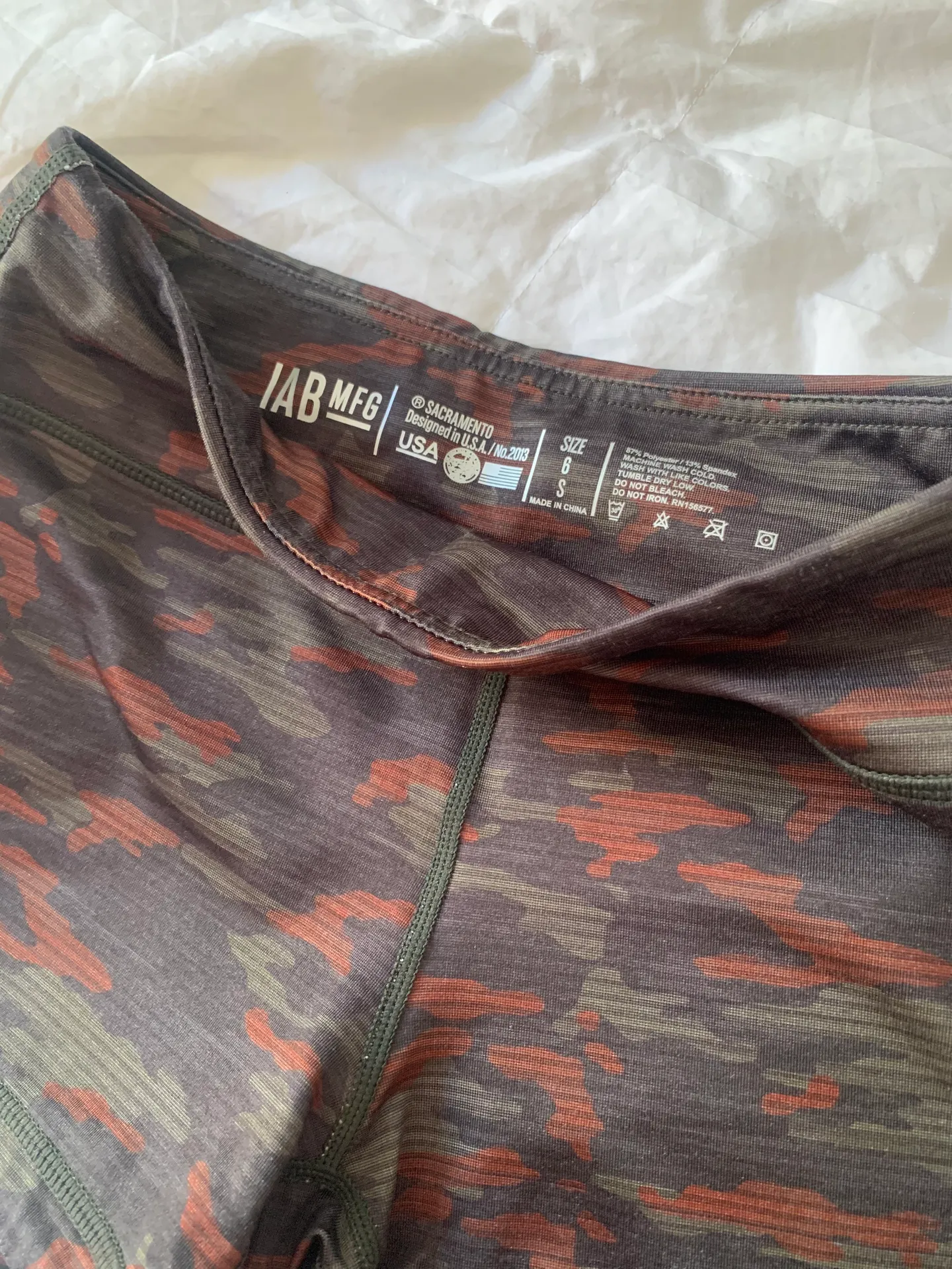 IAB MFG Athletic Spandex Shorts Green - Image 3