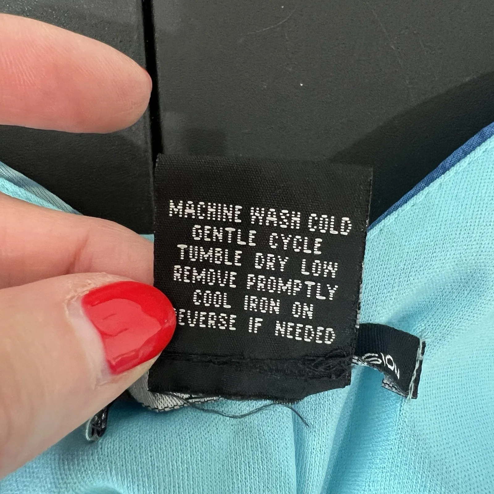 Y2K Vtg Sz 8 Slip Babydoll Dress Fairycore Whimsy Blue Sheer Party Dainty Fairy￼ - Image 9