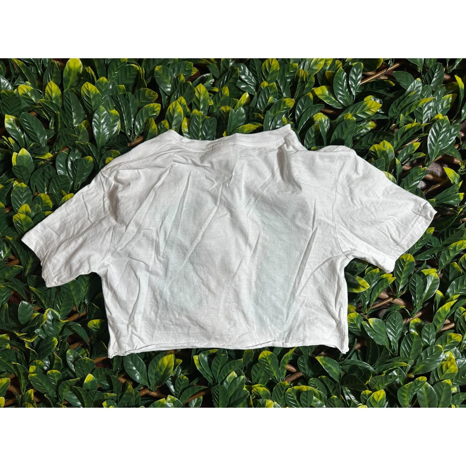 SUBLMA Made in Italy Crop Top Size Small White - Image 3