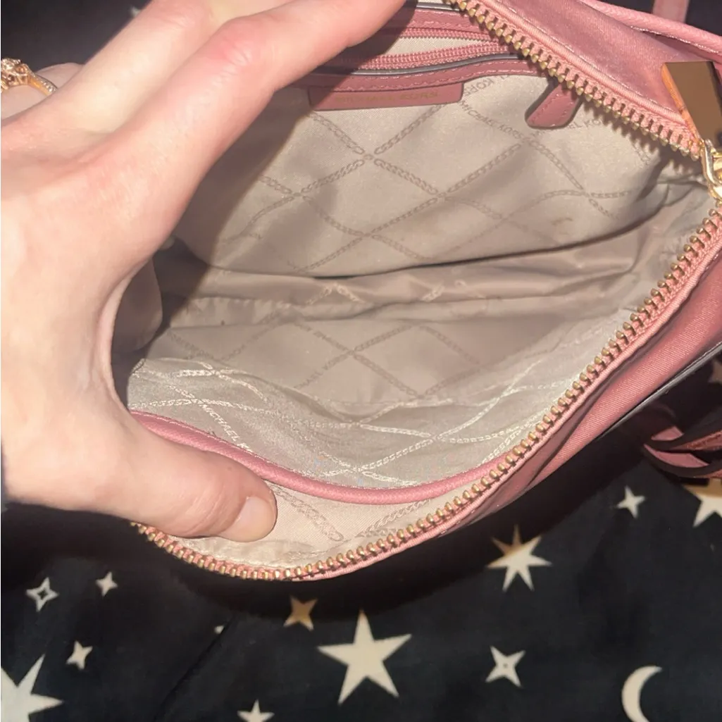 Michael Kors Blush Pink Crossbody Bag - Image 4