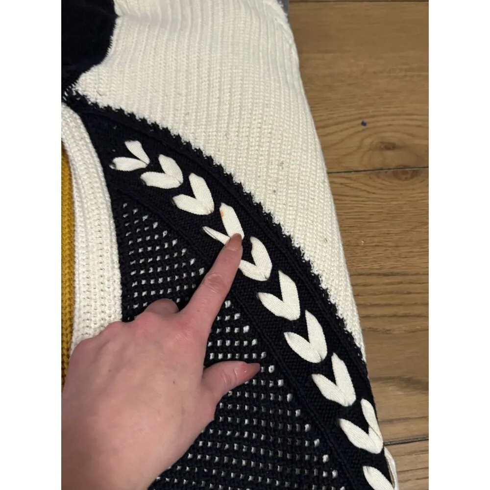 Dex Sweater Women Size 1X Boho Hippie Peasant Cottagecore Distressed City Modern - Image 16