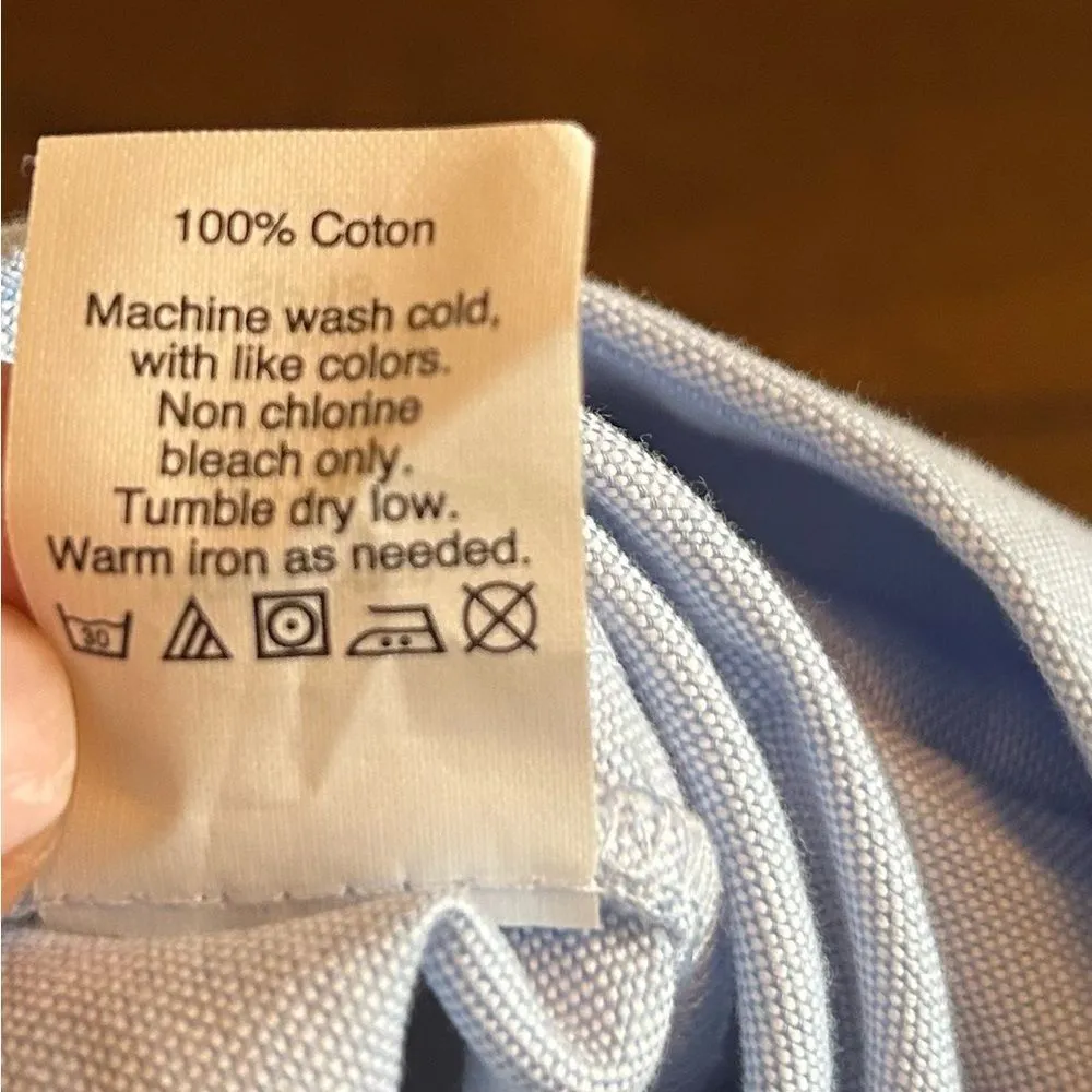 J. Crew Oxford Ruffle Pencil Skirt Light Blue Women’s Size 12 NEW Style H4868 - Image 5