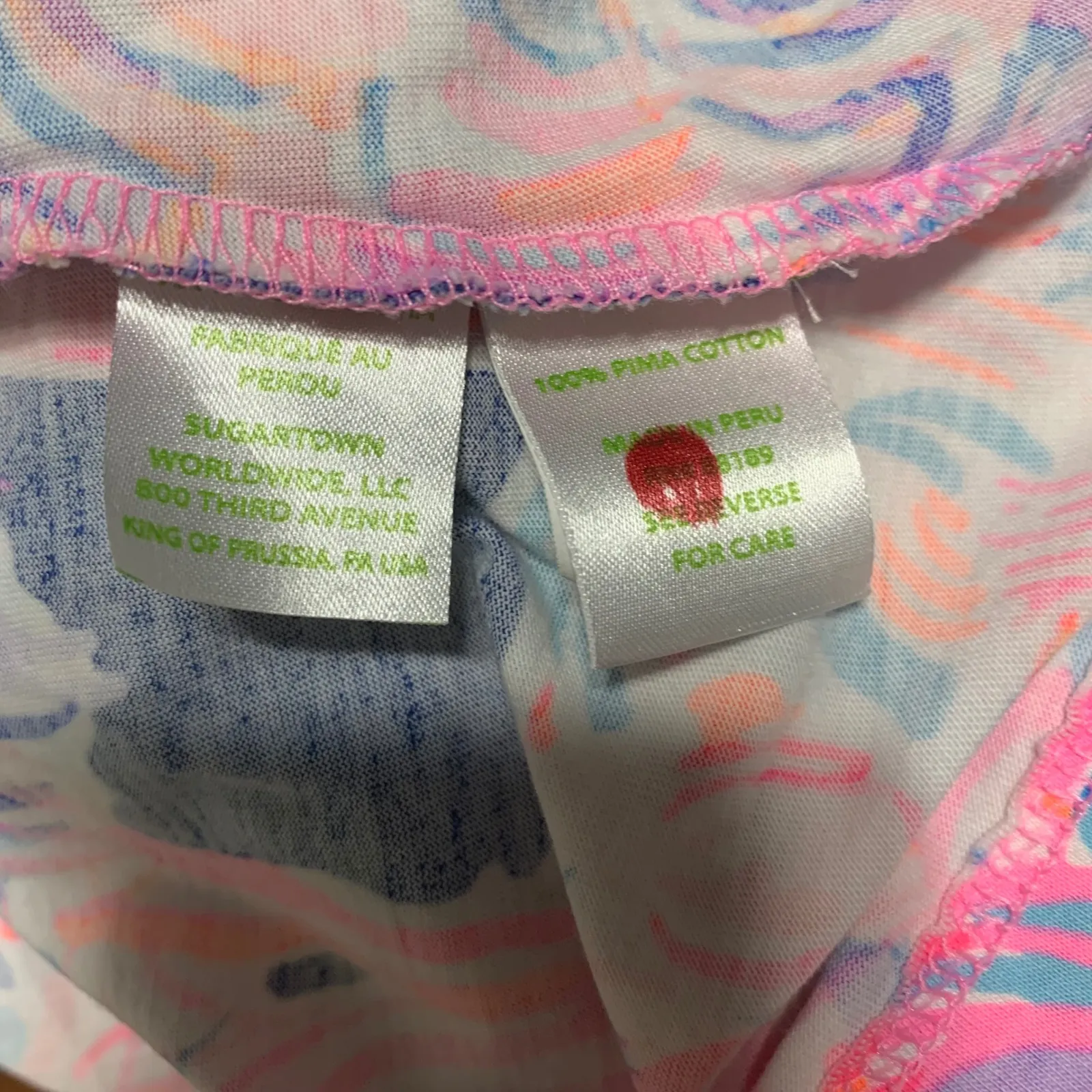 Lilly Pulitzer Amina pelican pink sleeveless dress size large vacation beach‎ - Image 5