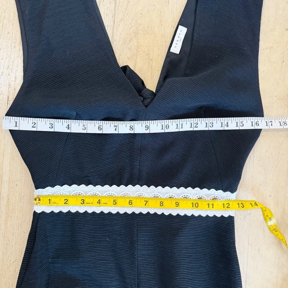 Sandro V-Neck Romper - Image 11