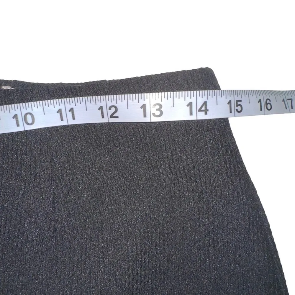 Keepsake The Label Ruffle Hem Black Mini Skirt MEDIUM - Image 6