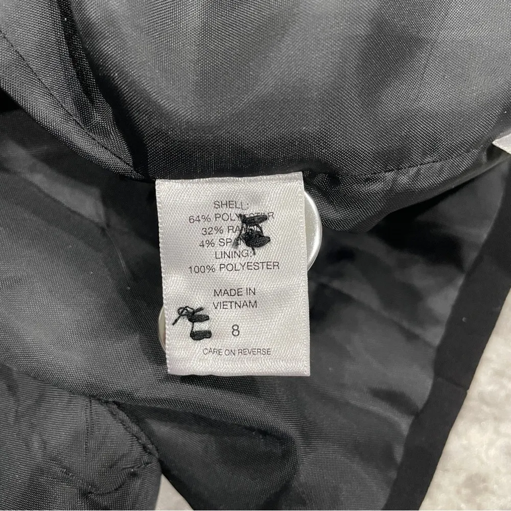 New York & Company Black Blazer Size 8 - Image 7