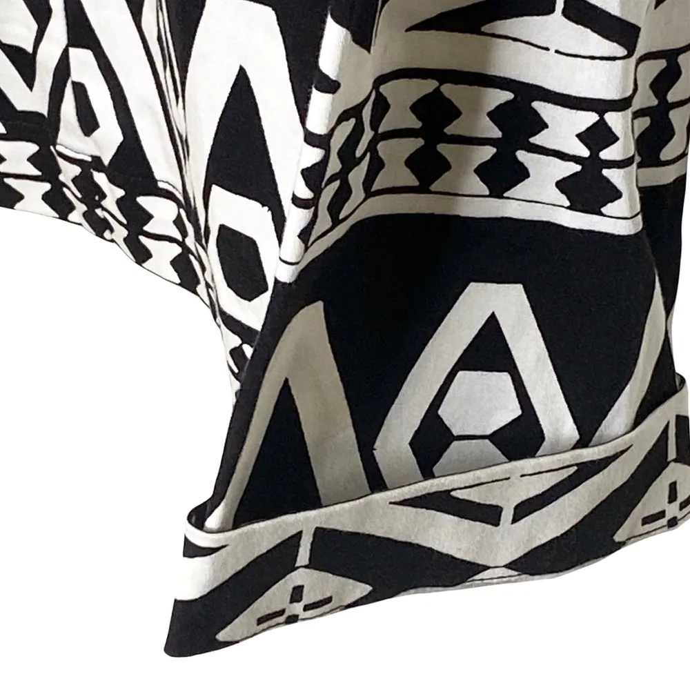 Chico's new Chico’s ☯︎︎ Alphia Aztec Print Classic Jacket ☯︎︎ Black + White ☯︎︎ Medium - Image 4