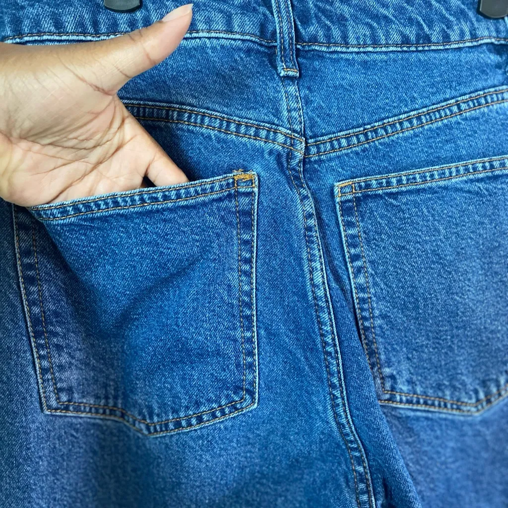 H&M Classic Blue Straight Leg Jeans - Image 5