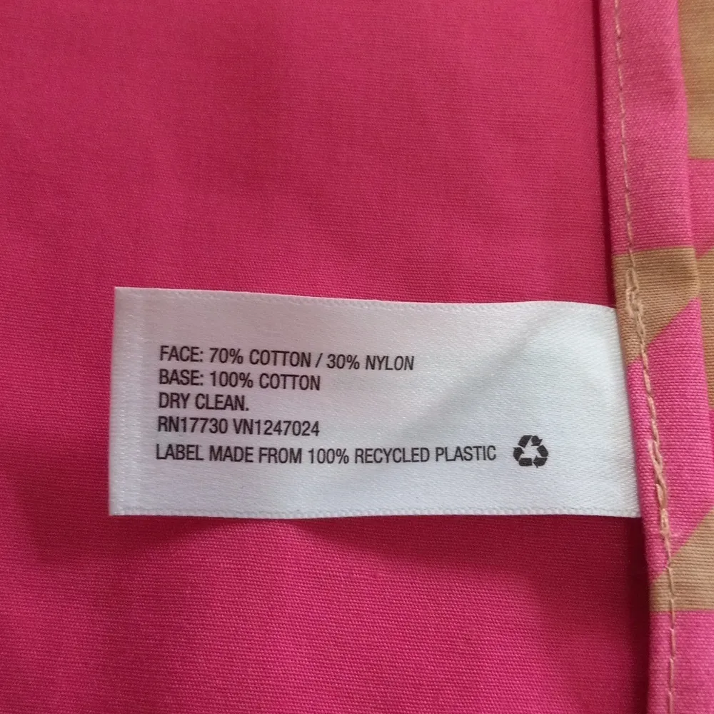 Isaac Mizrahi Target 20th Anniversary Collection Pink & Tan Houndstooth Trench - Image 12