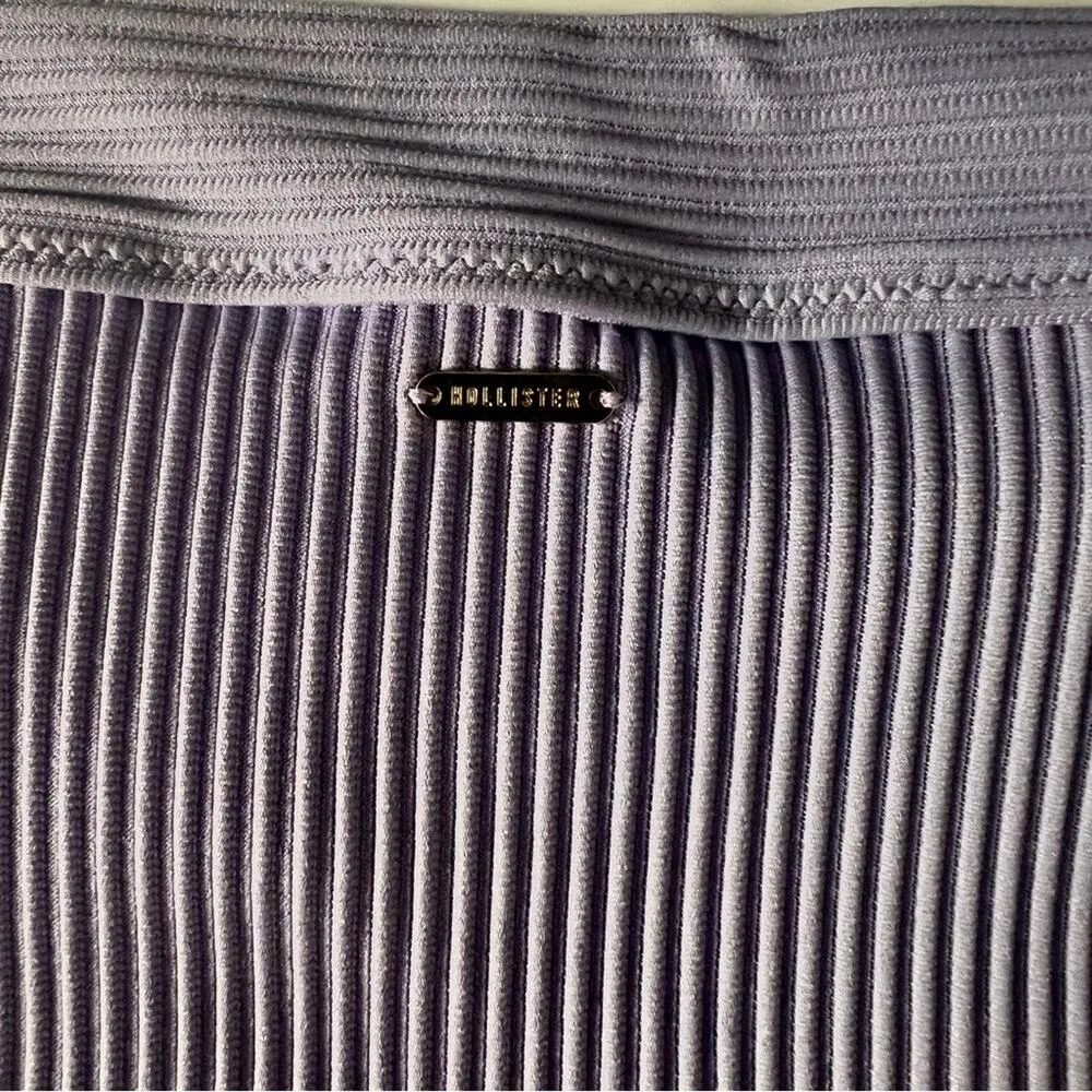 Hollister Women’s Swim Purple Lavender Bikini Bottom Sz L NWT - Image 5