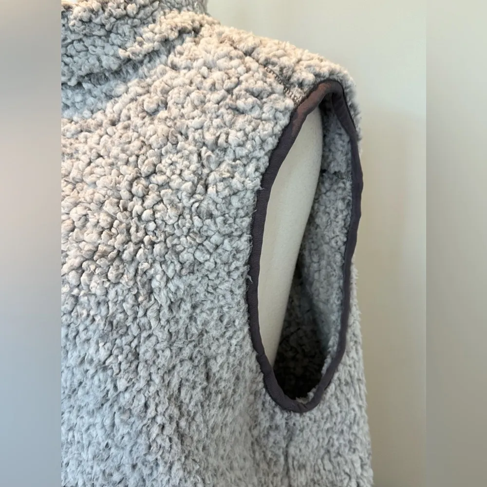 True Grit Frosty Tipped Double Up Sherpa Vest Unisex Size Large - Image 7