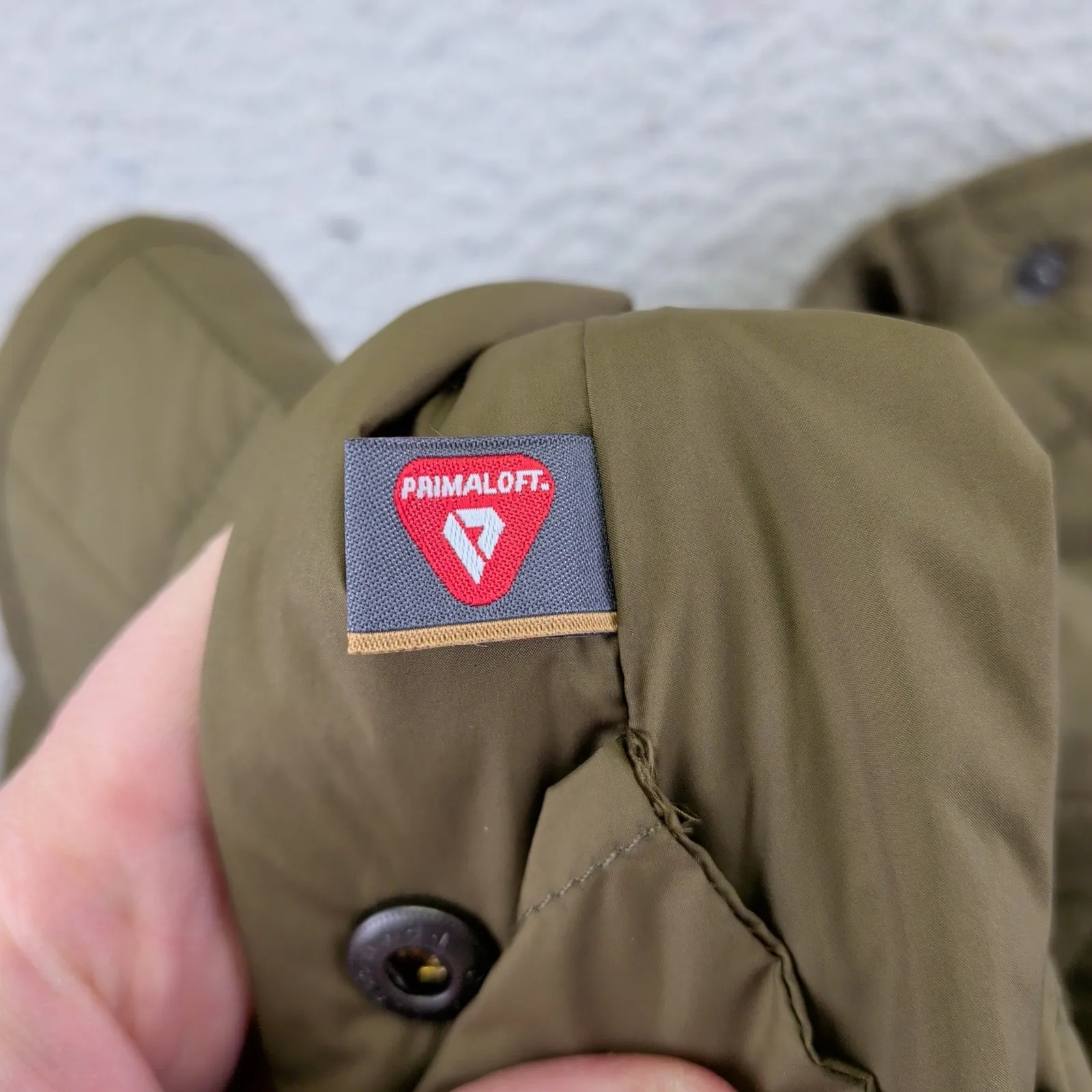 AETHER Bardo Poncho Jacket Quilt Cape Command Green Primaloft One Size OS Winter Size M - Image 4