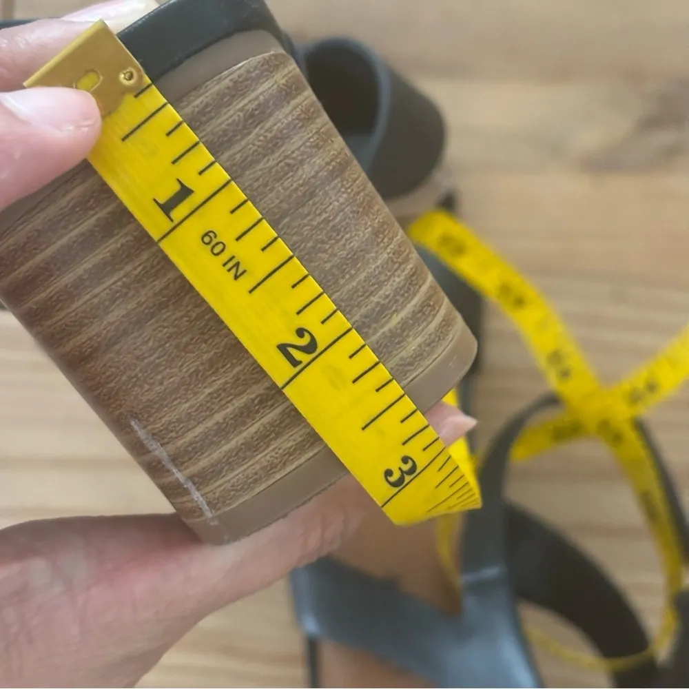 Style & Co Black Heeled Sandals with Ankle Strap - Image 9