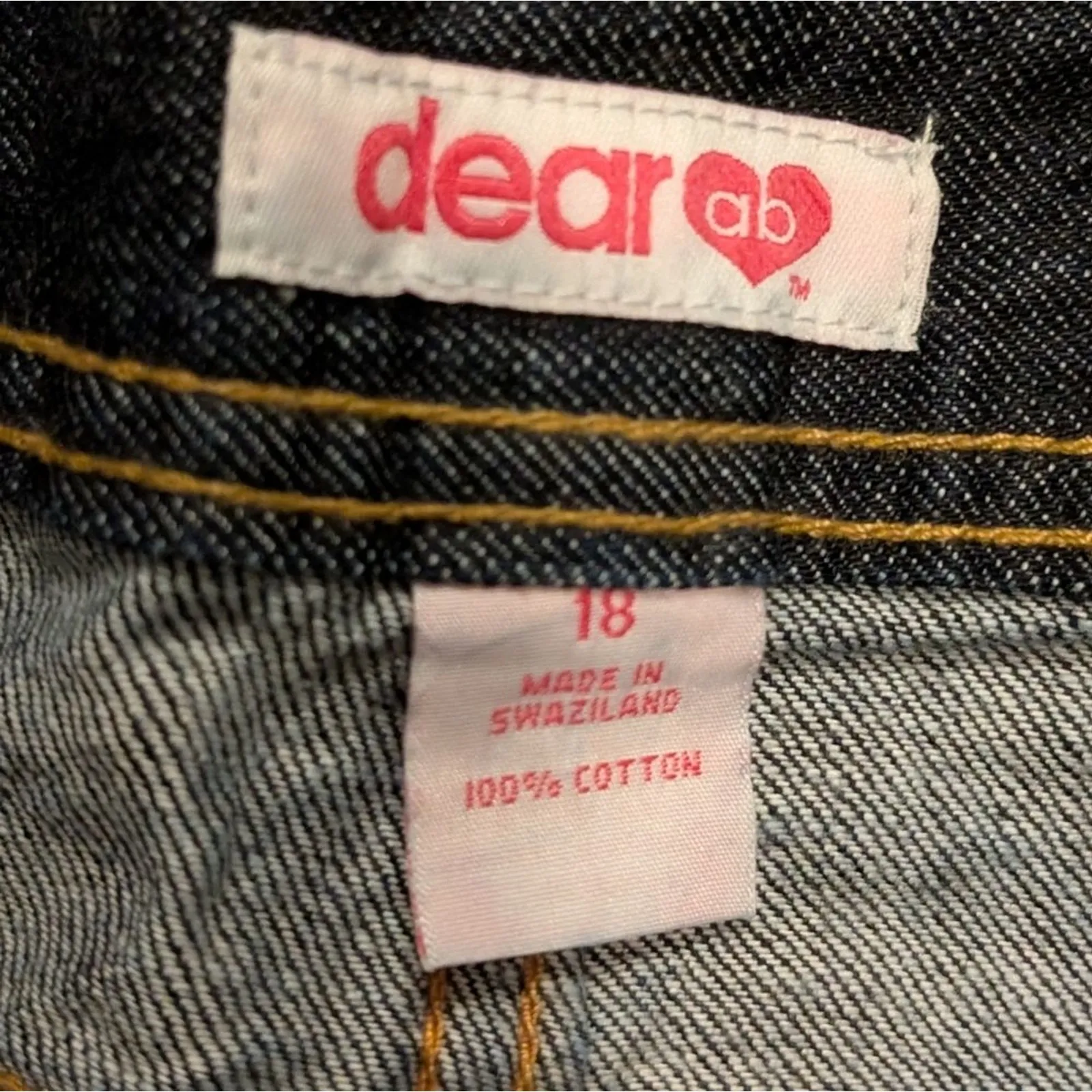 🐦‎ Dear Ab Bird Plus 18 2X Mid Rise Boot Bootcut Dark Wash Jeans Blue - Image 3