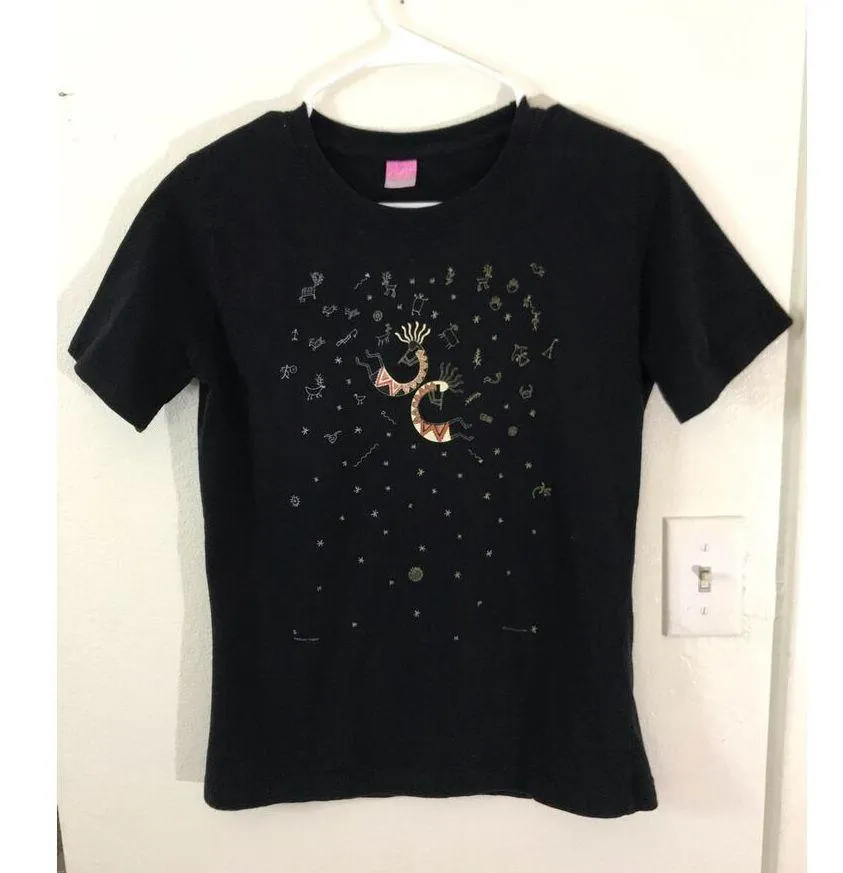 Kokopellis’ Dream by Nancy Lenches vintage short sleeve graphic t - Image 3