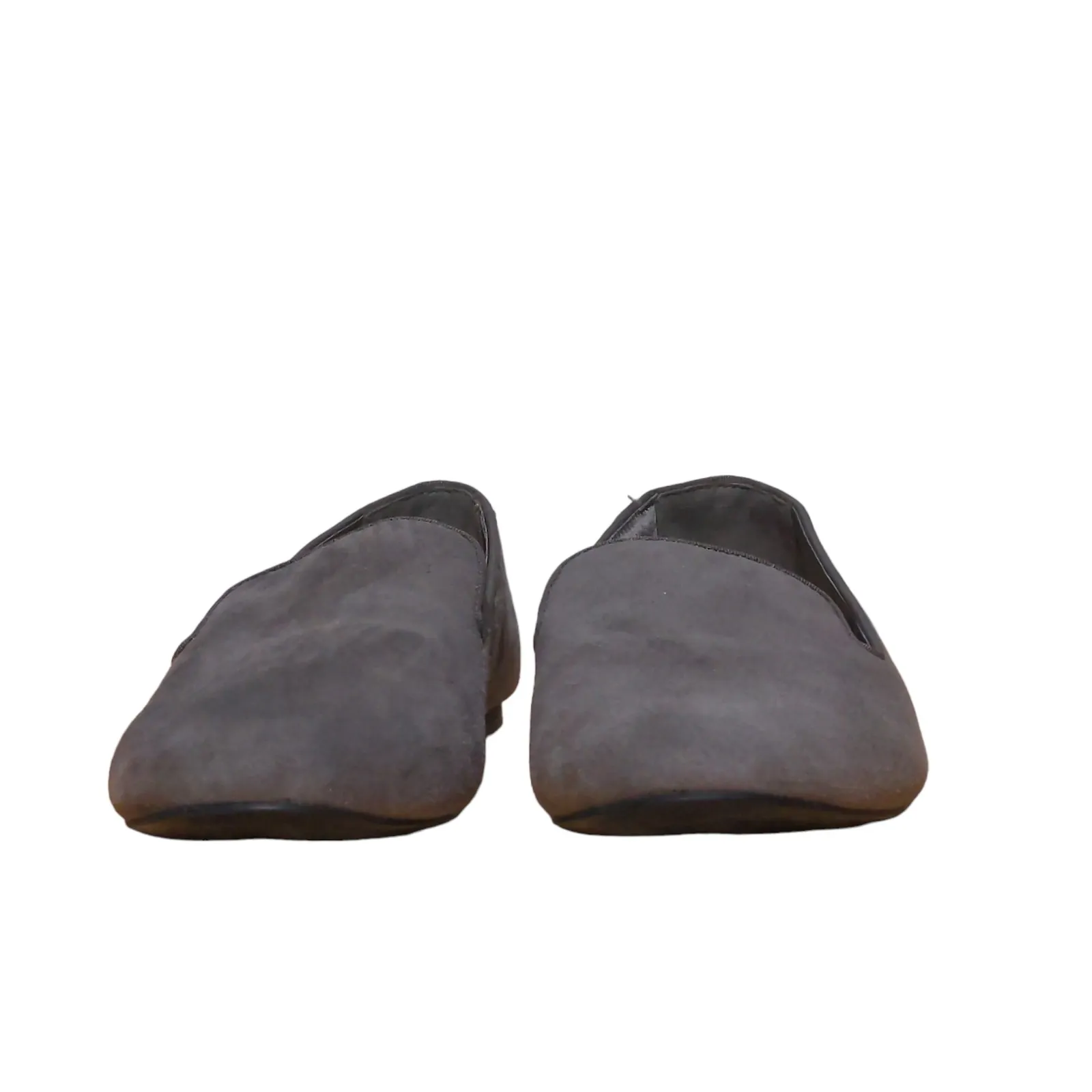 Birdies The Starling Gray Sueded Flats Smoking Slipper Loafer 7.5 - Image 4