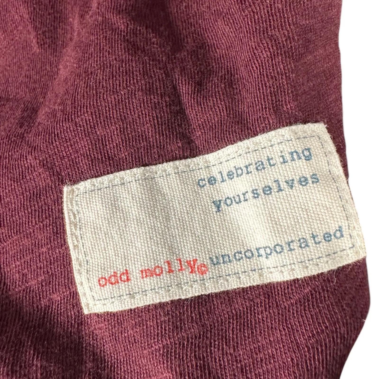 Odd Molly Purple Long Sleeve Crochet Lace Butterfly Eyelet Mini Wrap Dress 0 - Image 10