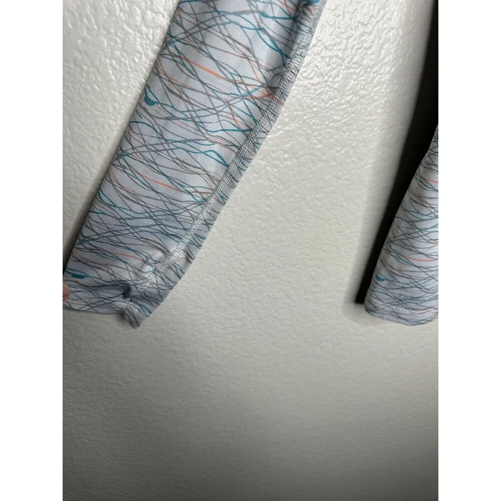 Nike Pro Combat Pullover Womens Small Gray Fitted Dri-FIT Athletic Training Top - Image 4