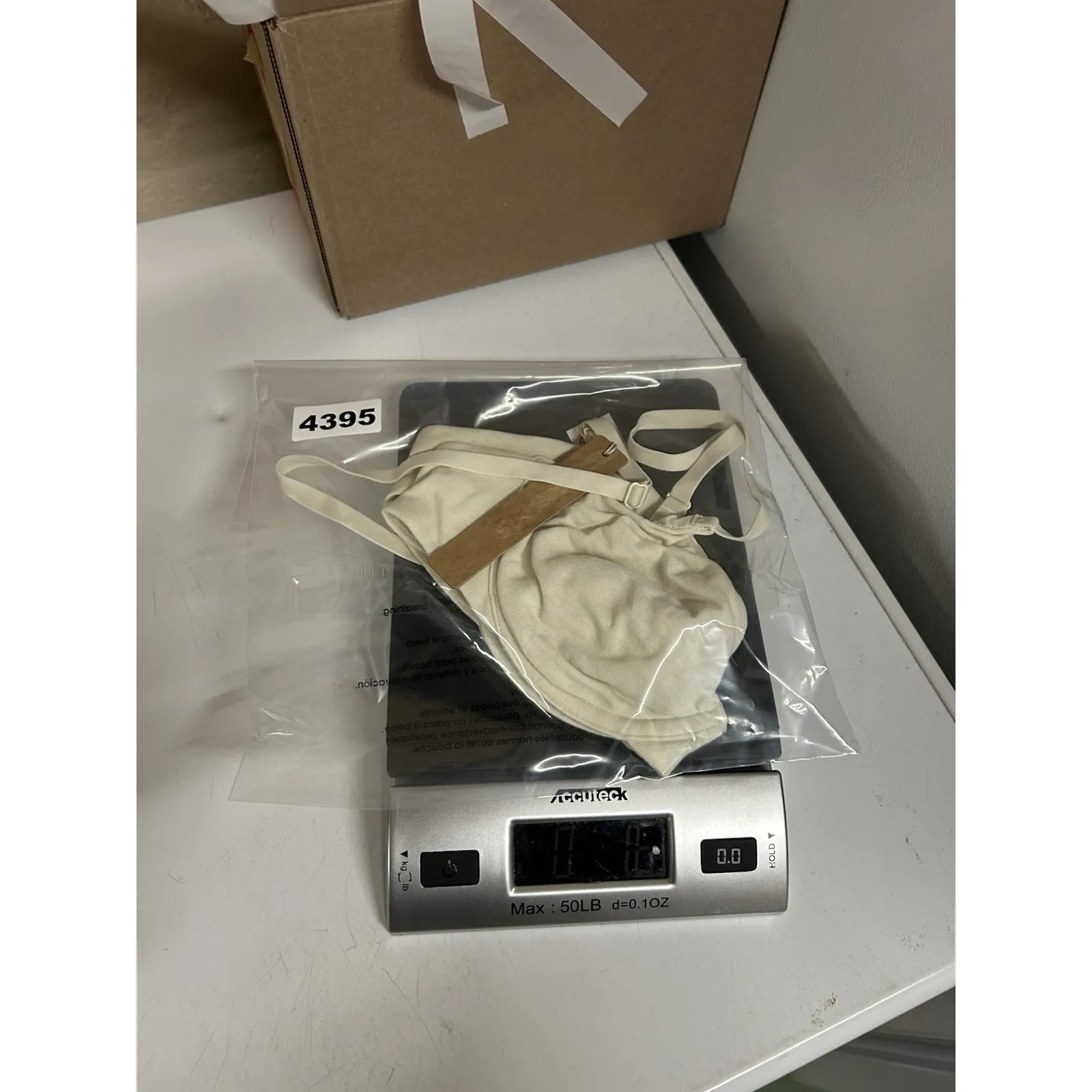 Skims Cotton Jersey T Shirt Bra Underwire Bone Off White Cream Ivory Size 34A - Image 5