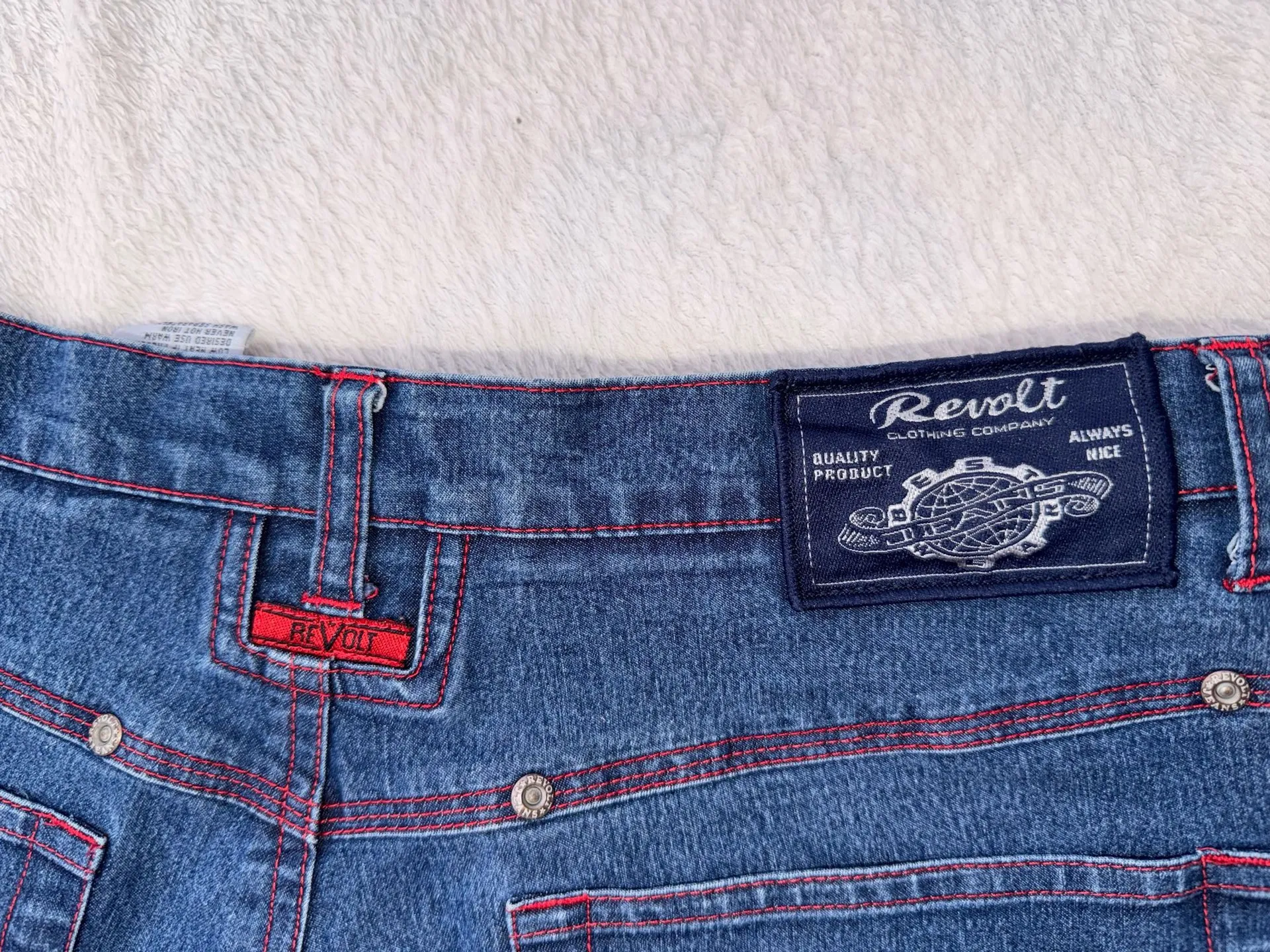 Revolt Jeans co Blue Size 18 - Image 8