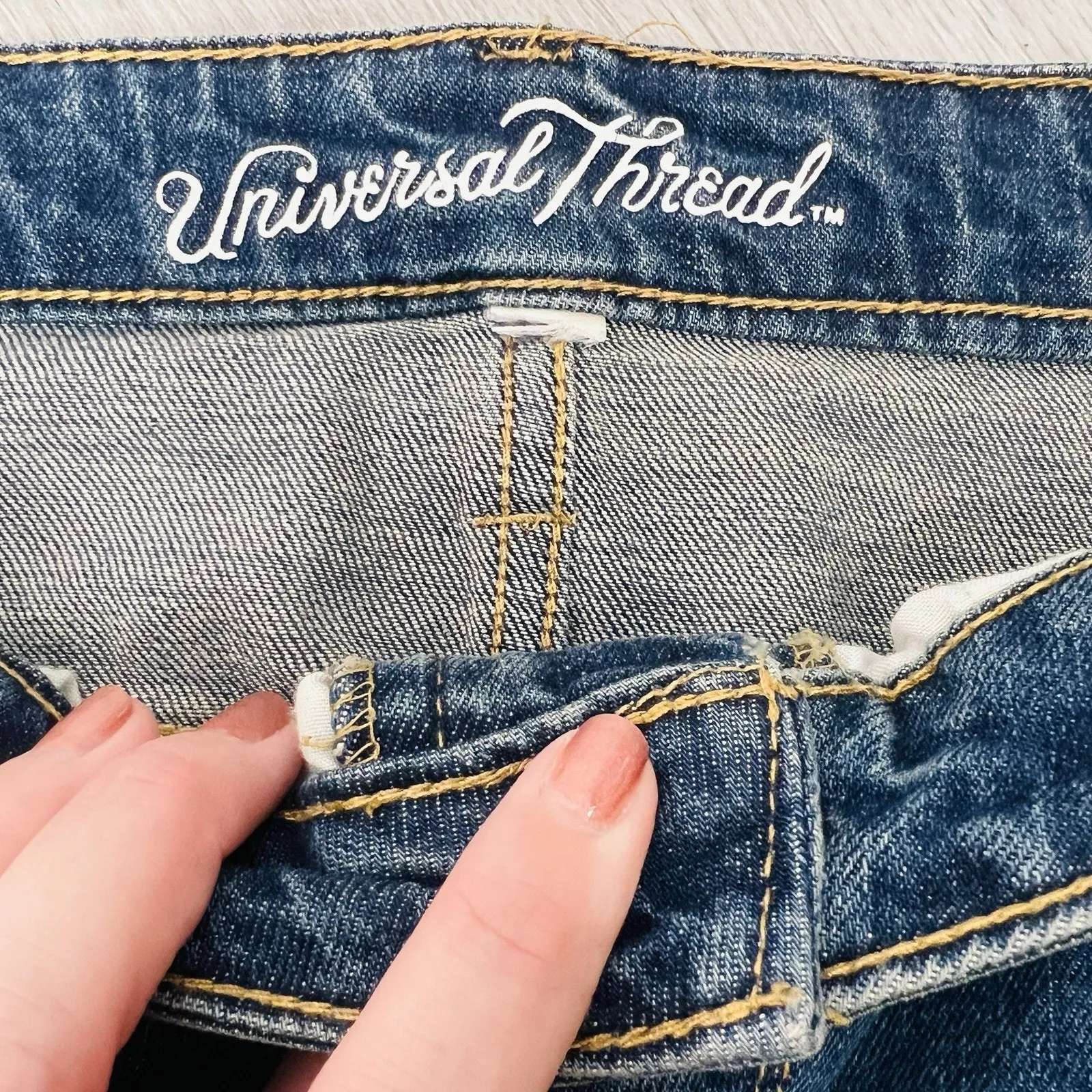 Universal Threads Universal Thread Jean Skirt XL- No Tag - Image 7