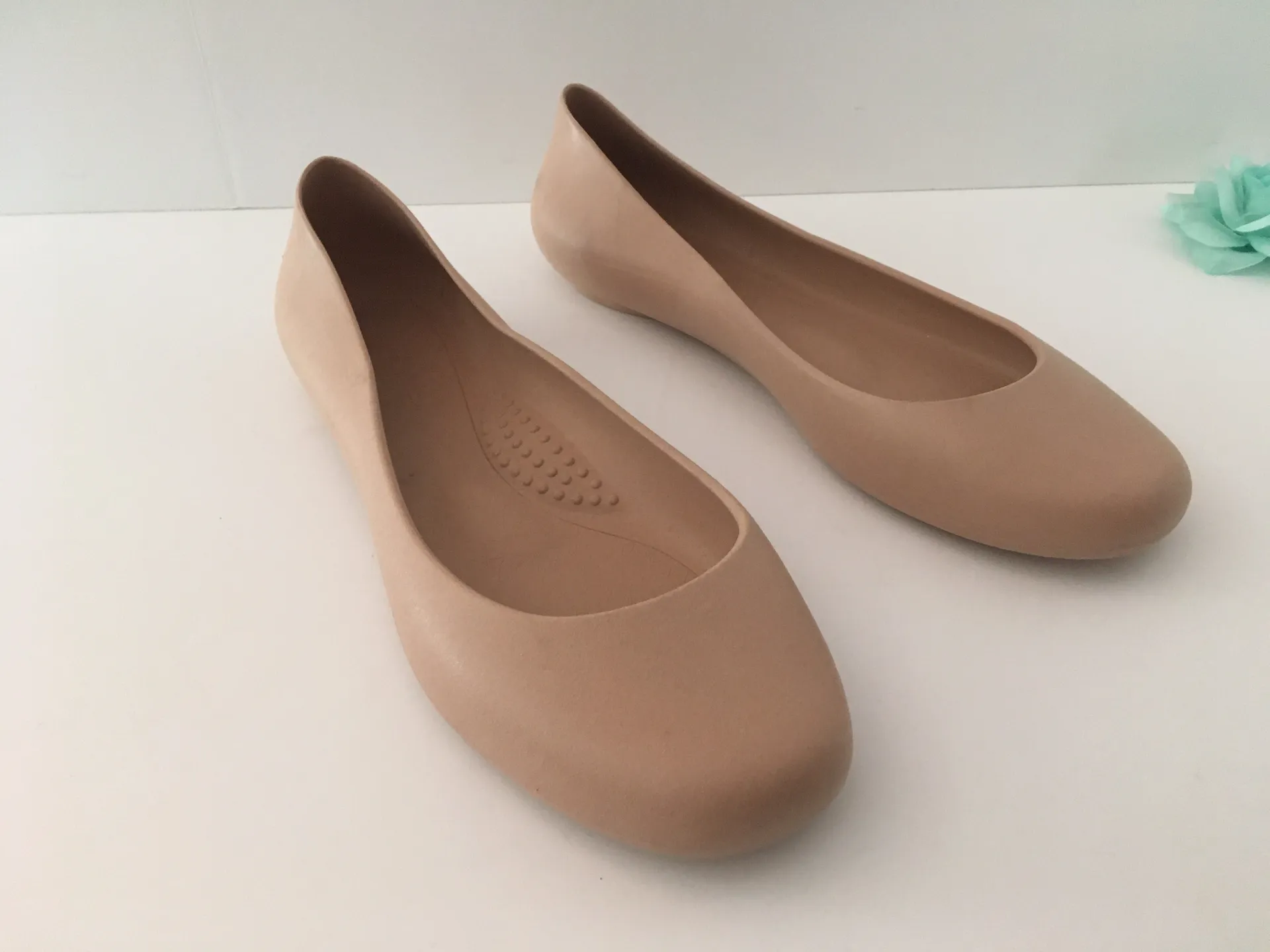 Pink Ballet Flats, Size 9 - Image 3