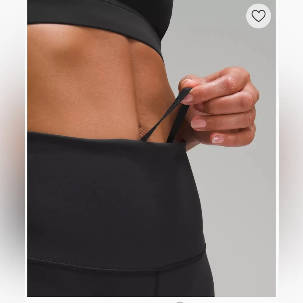 NWT Wunder Train High-Rise Short with Pockets 6" / BLACK - Image 4