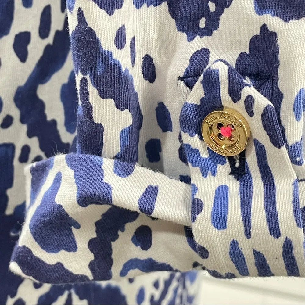 Lilly Pulitzer Elephant Ocean Ridge Tunic Dress Size Small - Image 3