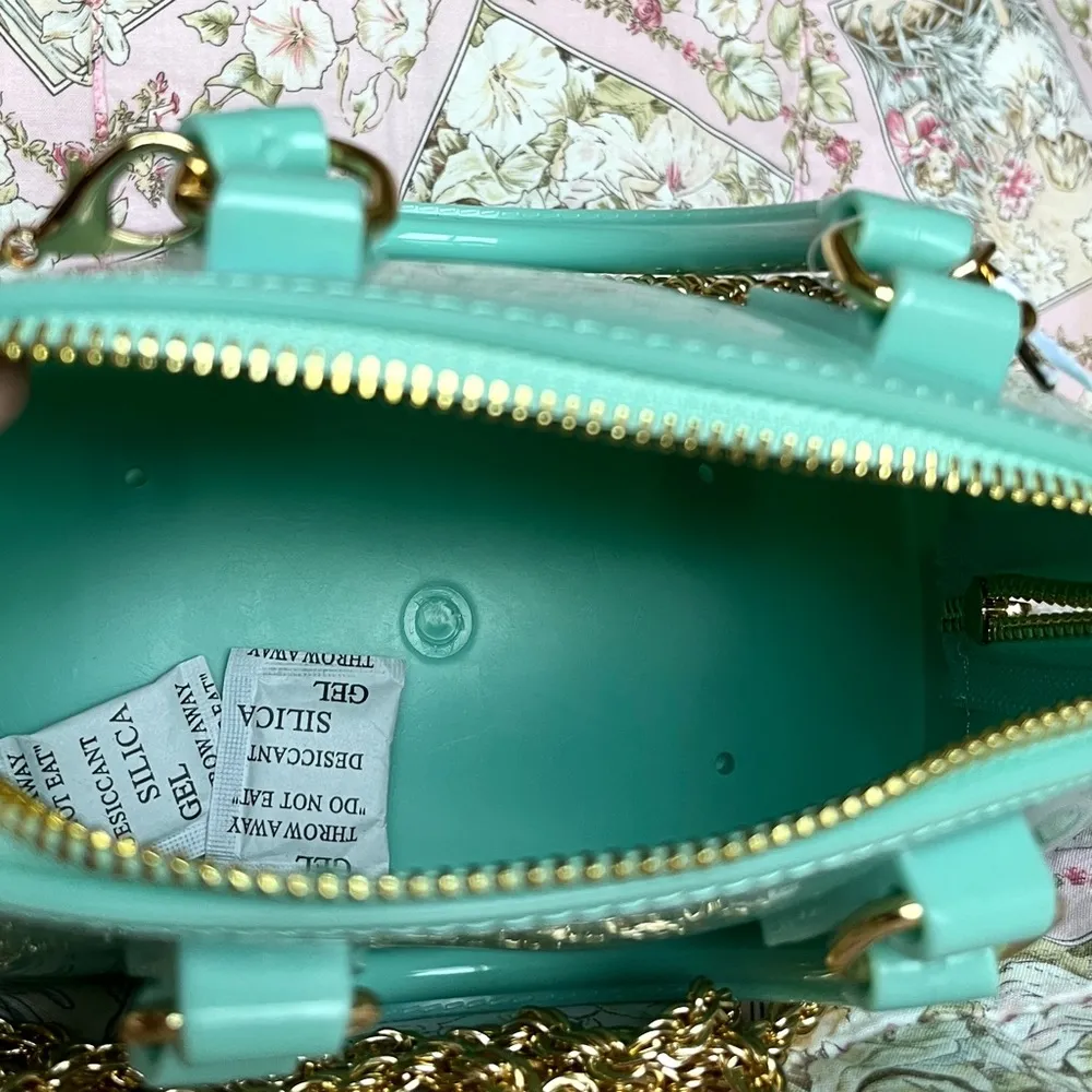 NWT Deluxity Jelly Purse Blue - Image 4