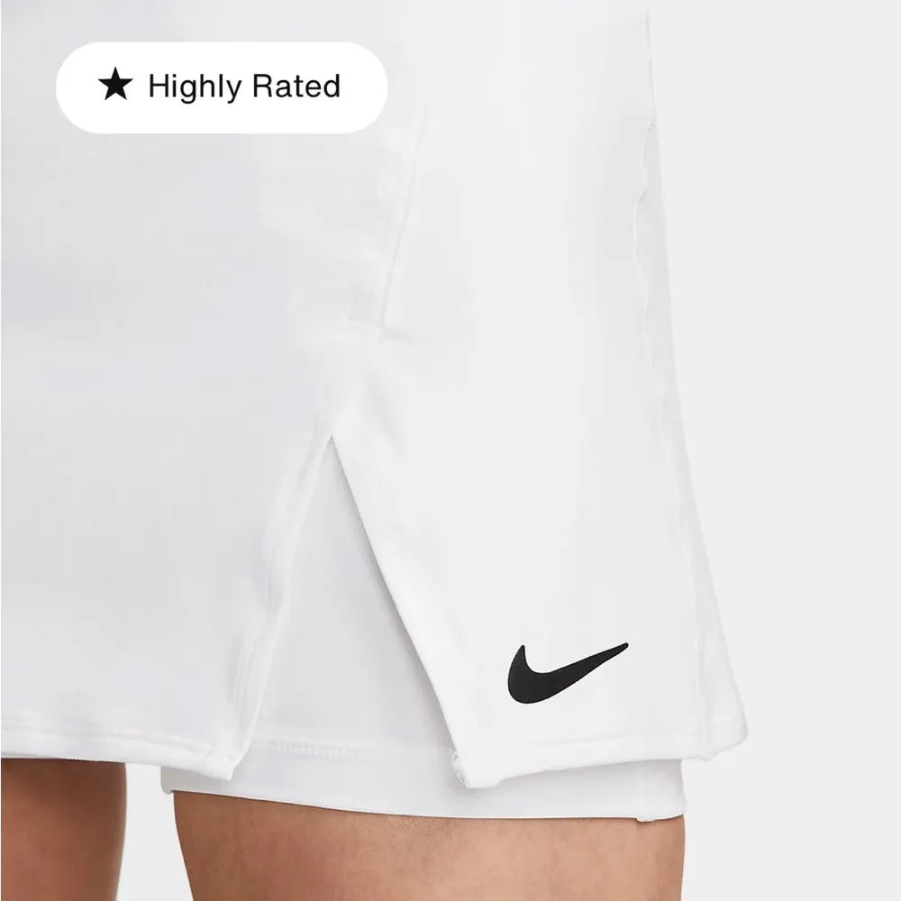Court Core Victory Dri-FIT Tennis Skirt White Skort NEW - Image 9