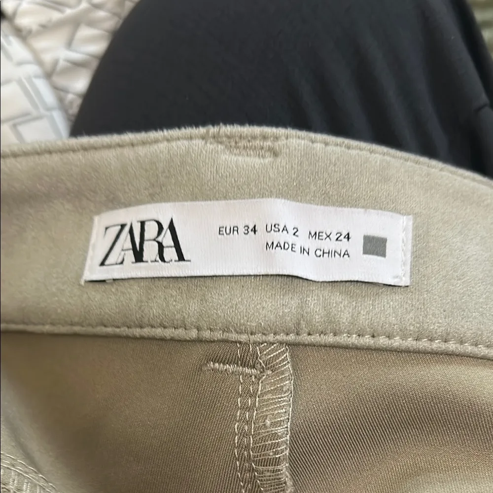 Zara Gray Flare Pants - Image 3