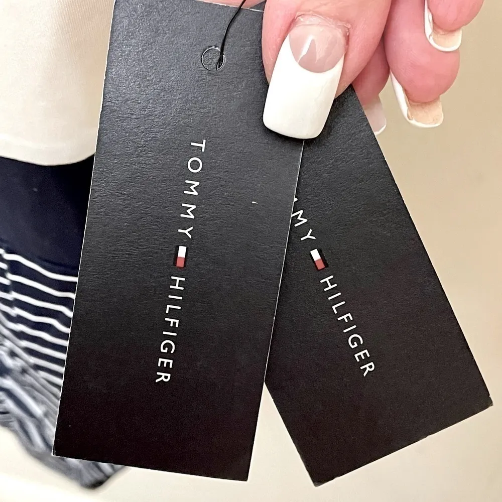 Tommy Hilfiger Swimsuit Bathing Suit Nautical Bow Size 10 NWT - Image 8