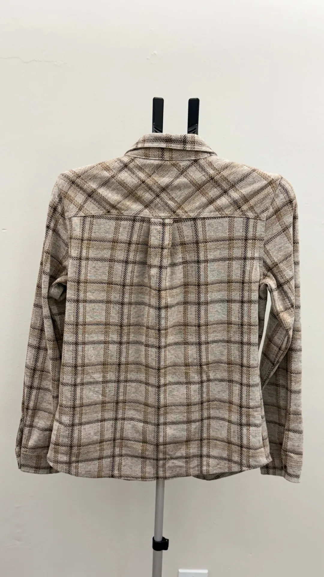 CI SONO Plaid Collection Beige Flannel (S) - Image 4