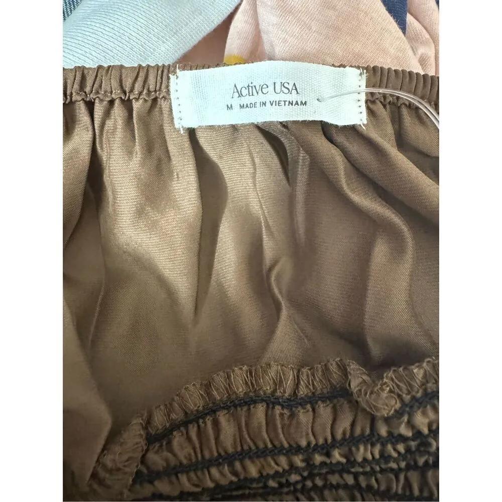 Active USA brown crop top - Image 8