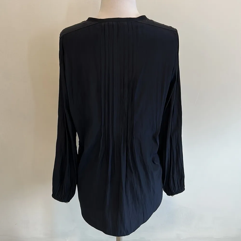 Calypso St. Barth Navy Pintuck Pocket Tunic - Image 2