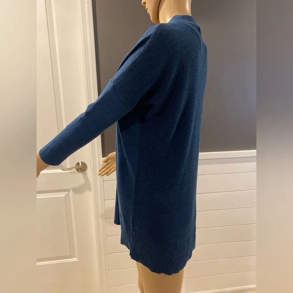 NWT LiLLA P 3/4 Sleeve Tunic Sweater size S Green - Image 2