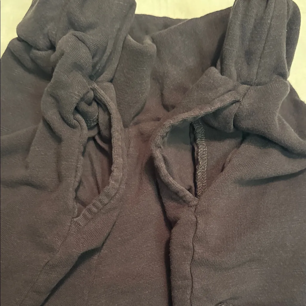 Anthropologie Dark Brown Athletic Shorts - Image 5