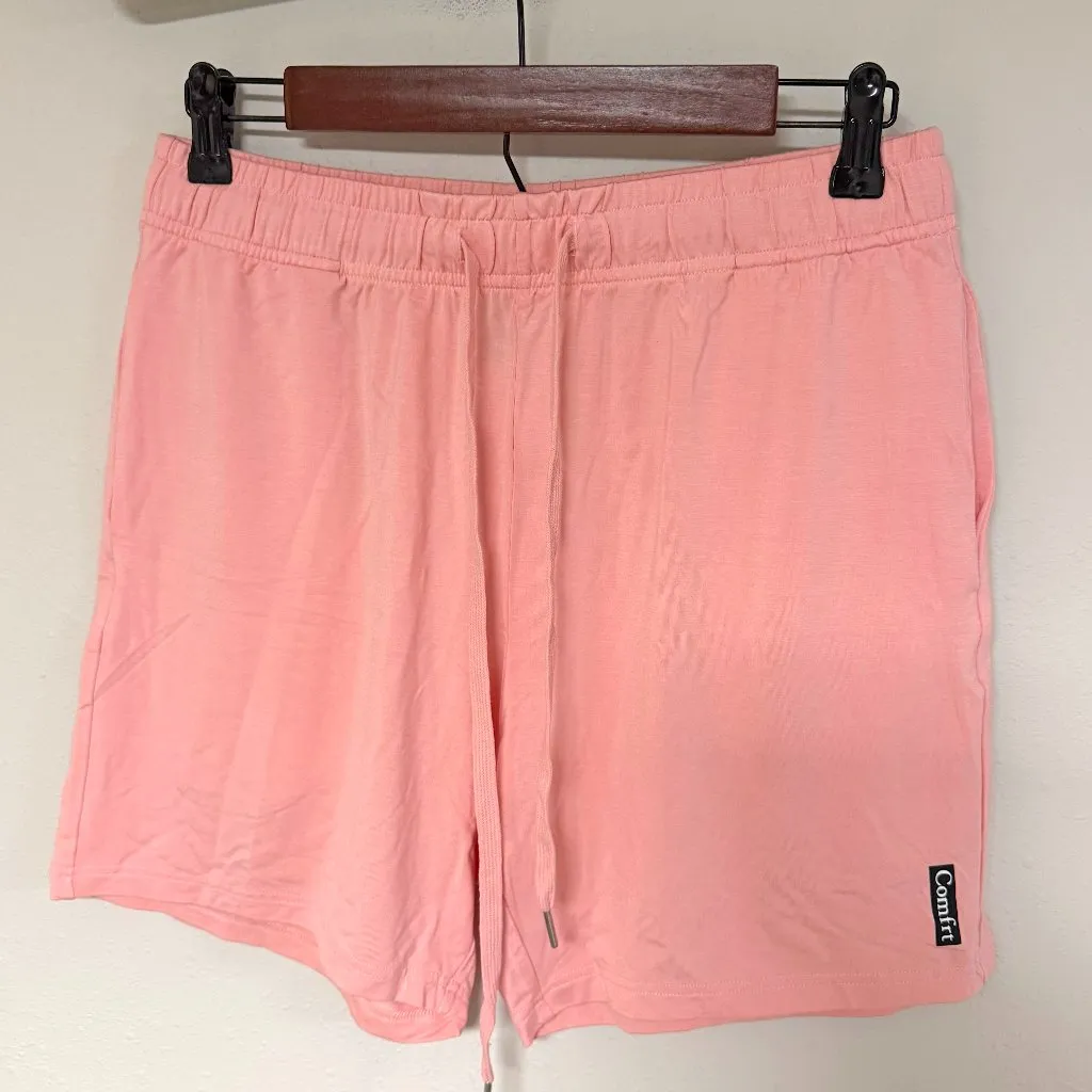 Comfrt Cloud Lounge Shorts Pink Size L - Image 5