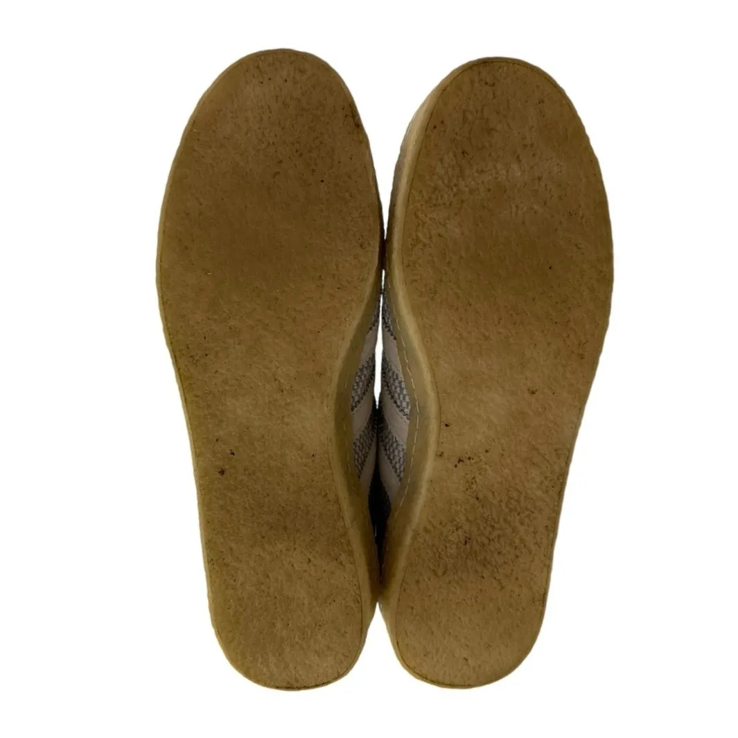 Adidas Gazelle Men's White Blue Suede Lace Up Low Top Sneakers Shoes Size 7.5 - Image 5