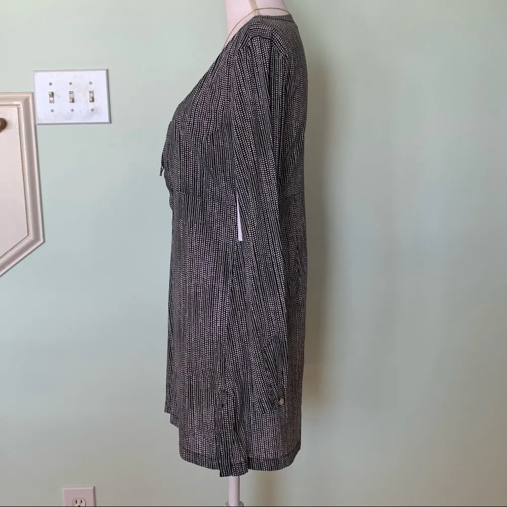 NWT Athleta Kimssa Tunic Dot Print Black Swim Cover Up Small S NEW - Image 4